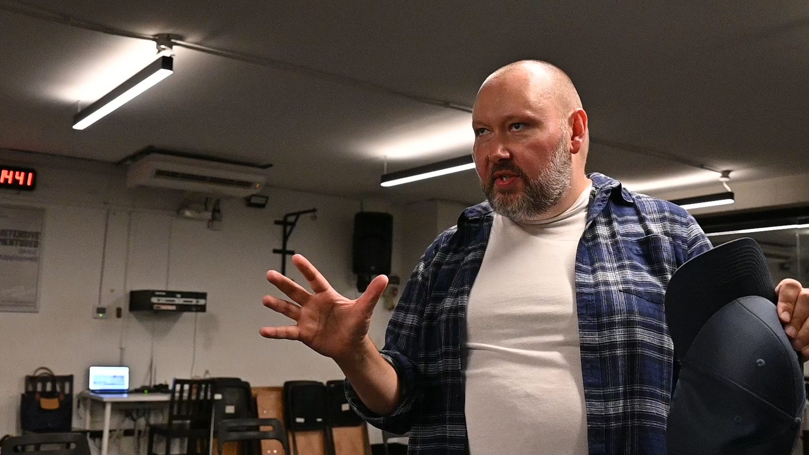 A West End practitioner leading a masterclass